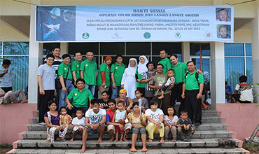 Bakti Sosial Operasi Celah Bibir dan Langit-langit di Ketapang, Kalimantan Barat